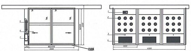 自動(dòng)感應(yīng)平移門貨淋室設(shè)計(jì)方案圖 自動(dòng)感應(yīng)平移門貨淋室設(shè)計(jì)方案圖
